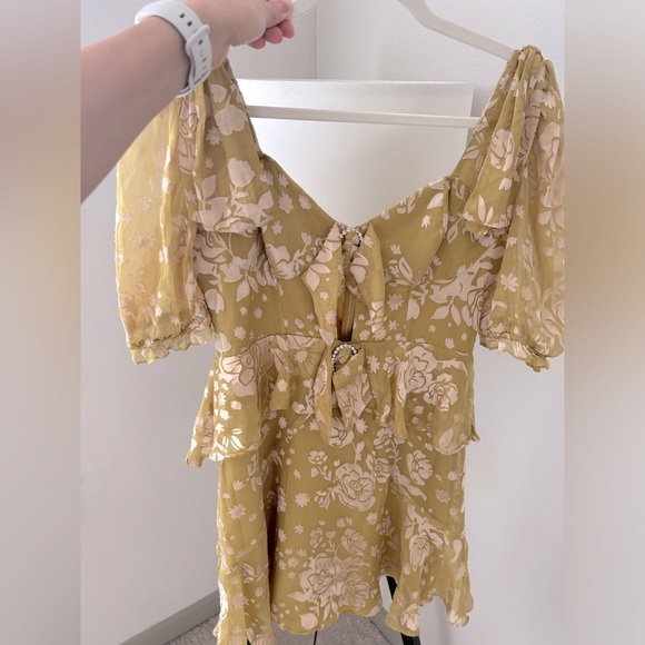 NWT For Love & Lemons Cosmo Mini Dress - Picture 12 of 12